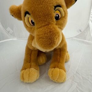Disney Store Lion King Young SIMBA 14" Authentic Plush Stuffed Animal Exclusive